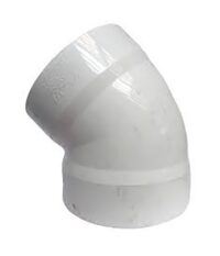 CODO PVC SANITARIO 45°