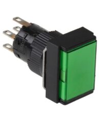 A165-JGM-2 - PULSADOR RECTANGULAR VERDE - OMRON