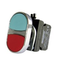 CM102K20KY  PULSADOR DOBLE VERDE (EMAS)
