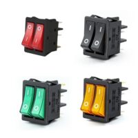 SWITCH RECTANGULAR DOBLE (A12B1)