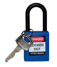 CANDADO DE SEGURIDAD AZUL  (KD-WCP38P-BLU)