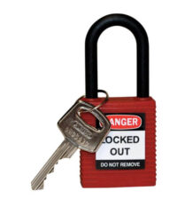 CANDADO DE SEGURIDAD ROJO  (KD-WCP38P-RED)