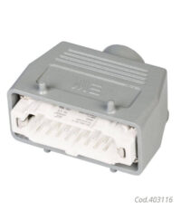 Conector Industrial 16 Polos Macho (403116)
