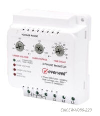 Protector De Voltaje Trifásico 220V (EW-V086-220)