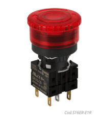 Paro De Emergencia  Iluminado 30MM (S16ER-E1R)